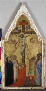 The Madonna della Misericordia with a view of Florence